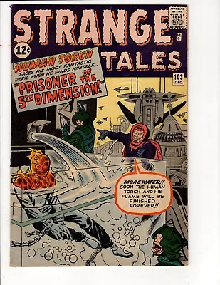 Buy Strange Tales #103-1962 (THIS BOOK HAS MINOR RESTORATION SEE DESCRIPTION) • 46.49£