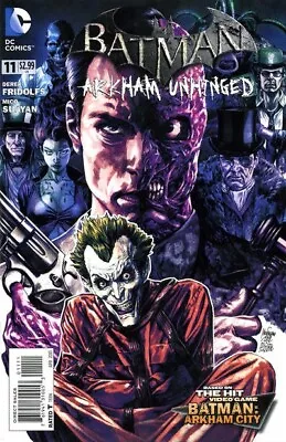 Buy Dc Comics - Batman: Arkham Unhinged #11 Joker - Two Face - April 2013 - Nm • 5.98£