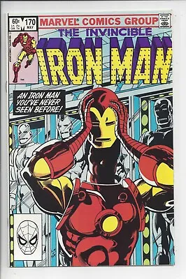 Buy Iron Man #170 NM (9.2) 1983 - 1st James Rhodes As Iron Man • 15.89£