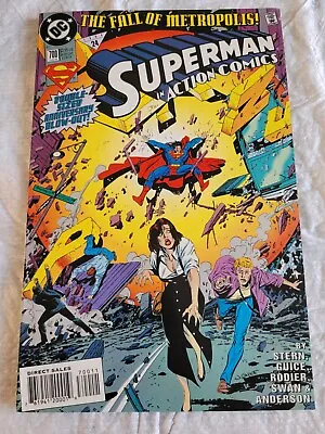 Buy Action Comics - Superman- The Fall Of Metropolis - #700 (1994) • 4.73£