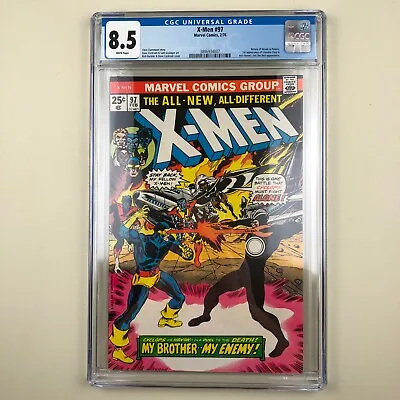 Buy (Uncanny) X-Men #97 (1976) CGC 8.5, 1st Lilandra • 139.92£