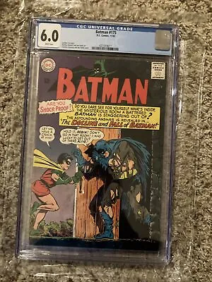 Buy Batman #175 Cgc 6.0 (11/65) Dc Comics • 120.47£