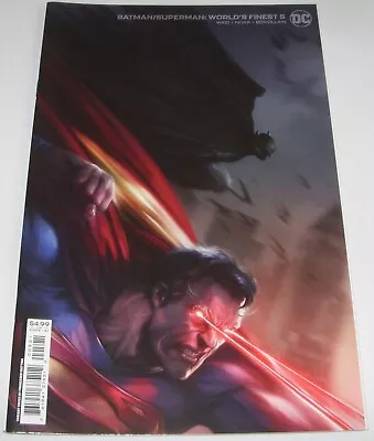 Buy Batman/Superman: Worlds Finest No 5 DC Comic Sept 2022 LTD Card Stock Variant • 3.99£