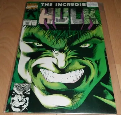 Buy Incredible Hulk (1962-1999 1st Series) #379...Published Mar 1991 By Marvel   • 29.95£