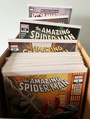 Buy Amazing Spider-Man (V5 2018) #1-93 COMPLETE Annuals Giant Size FCBD Sinister War • 456.74£