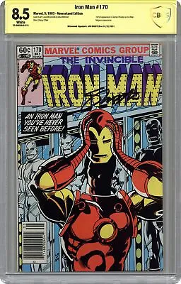 Buy Iron Man #170 CBCS 8.5 Newsstand SS Shooter 1983 22-0692A42-315 • 83.26£