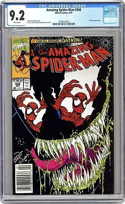 Buy Amazing Spider-Man #346 CGC 9.2 1991 3939435006 • 59.93£
