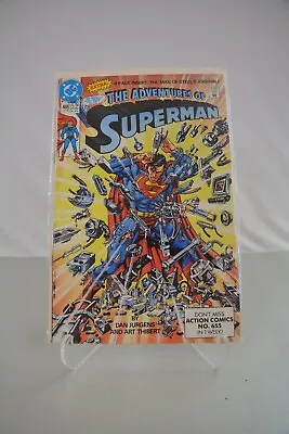Buy ADVENTURES OF SUPERMAN # 468 (8 Page Insert: The Man Of Steel's Journal 1990) • 3.24£