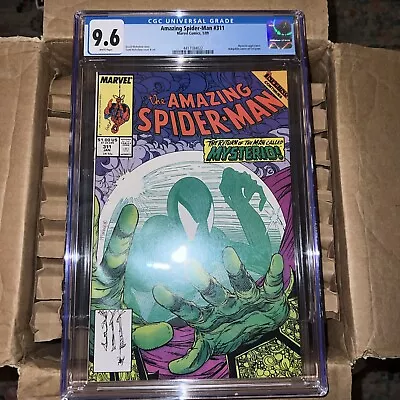 Buy Amazing Spider-Man #311 CGC 9.6 White Pages McFarlane Marvel 1988 Fresh Slab • 71.12£