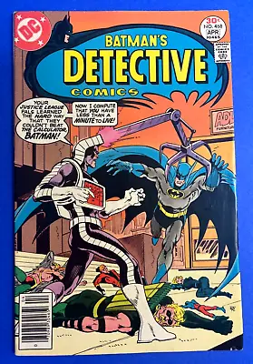 Buy Batman's Detective Comics #468 Comic Book 1977 Newsstand VF+ • 7.99£