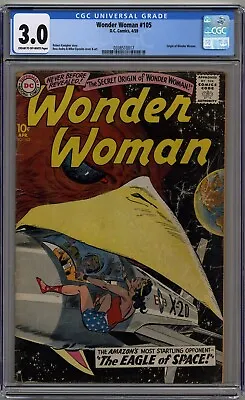 Buy Wonder Woman #105 Cgc 3.0 Cream To Off-white Pages Dc Comics 1959 • 252.28£