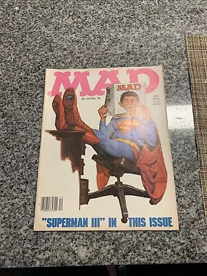 Buy Mad Magazine Superman Issue #243 December 1983 ****please Read Description • 7.91£