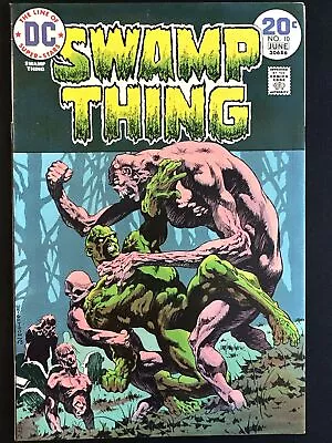 Buy Swamp Thing #10 DC Comics 1974 HORROR Bronze Age Comic 1st Clean HIGH GRADE VFNM • 64.04£