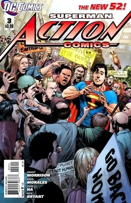 Buy Action Comics #3 (2011) Vf/nm Dc * • 5.95£