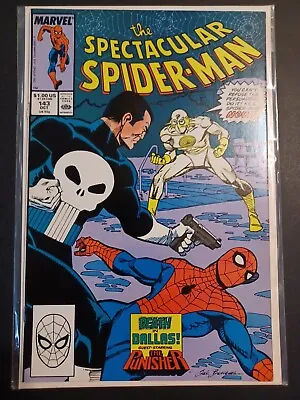 Buy Spectacular Spider-Man #143 - Punisher Cover - 1st App. Carlos Lobo - Pics!  • 4.24£