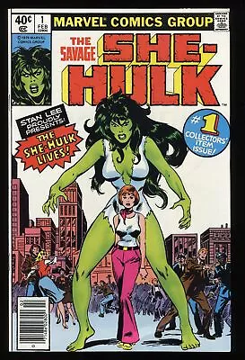 Buy Savage She-Hulk #1 VF- 7.5 Newsstand Variant Origin And 1st Appearance! • 50.46£