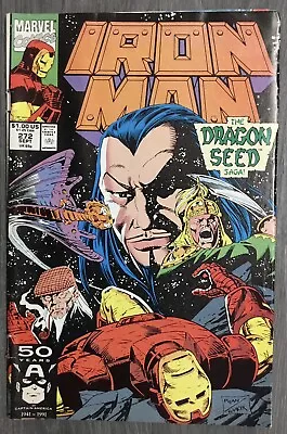Buy Iron Man No. #272 September 1991 Marvel Comics G • 3£