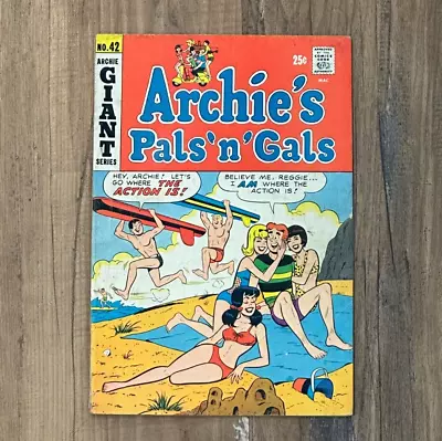 Buy Archie's Pals 'n Gals #42 (Archie, October 1967) Bikini Cover • 19.30£