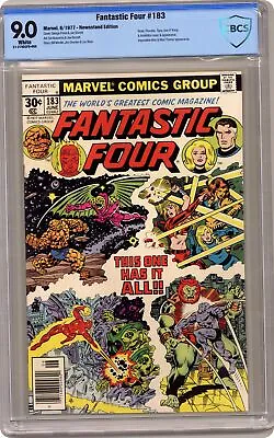 Buy Fantastic Four #183 CBCS 9.0 Newsstand 1977 21-2795CFD-006 • 41.79£
