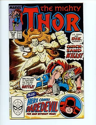Buy Thor #392 Comic Book 1988 NM- Tom DeFalco Ron Frenz Marvel Comics Direct • 3.99£