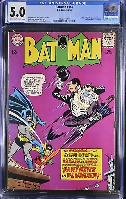 Buy Batman #169 CGC 5.0 2nd Silver Age Penguin Appearance (1965) • 142.30£
