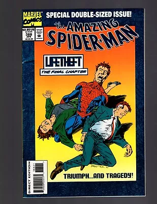 Buy Marvel Comics The Amazing Spider-Man Volume 1 Book #388 VF+ 1994 B • 1.99£