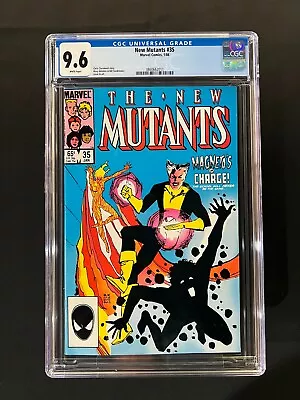 Buy New Mutants #35 CGC 9.6 (1986) - Magneto Becomes Headmaster • 37.84£