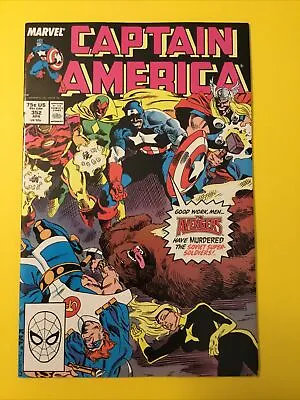 Buy Captain America #352 1st Supreme Soviets, Fantasma Black Widow Movie Marvel  • 27.98£
