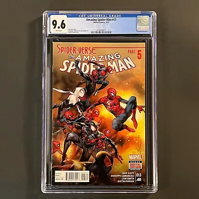 Buy Amazing Spider-Man 13 Spider Verse Part 5 CGC 9.6 Spider Punk Gwen Miles Morales • 35.84£