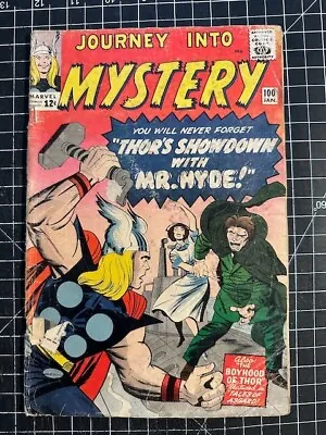 Buy Marvel Journey Into Mystery #100 Thor Mr. Hyde • 28.15£