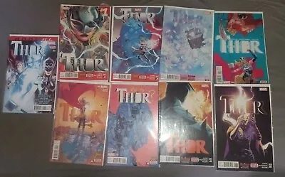Buy Thor 1-8 Complete Comic Lot Set + Annual Marvel Jane Foster Jason Aaron  • 39.18£