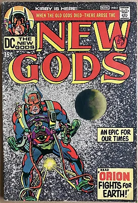Buy New Gods #1 Mar 1971 1st Appearance Orion & New Gods Jack Kirby Art Huge Key 🔑 • 149.99£