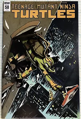 Buy Teenage Mutant Ninja Turtles #58 NM 1:10 Paolo Villanelli Variant IDW Comic 2016 • 10.39£