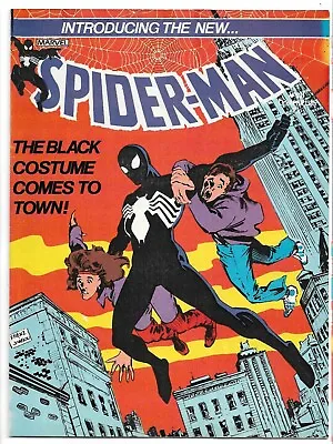 Buy Spider-man #631 Reprints ASM 252 First Appearance Black Suit FN (1985) Marvel UK • 125£