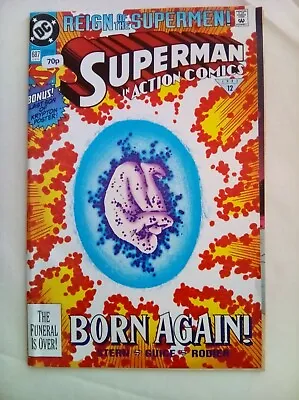 Buy Action Comics - Superman #687 -  DC Comics - 1993 - FINE CONDITION  • 3.50£