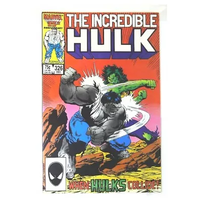 Buy Incredible Hulk (1968 Series) #326 In Near Mint Condition. Marvel Comics [f{ • 21.93£