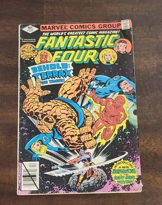 Buy Fantastic Four 211  🗝️  KEY 1st Terrax Harold Of Galactus Appearance  • 11.99£