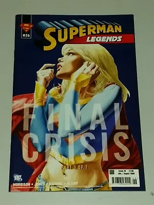 Buy Superman Legends #26 July August 2009 Final Crisis Dc Titan Comics • 3.99£