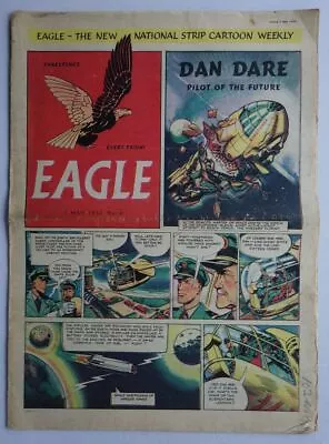 Buy Eagle Comic Vol 1 #4 - May 5 1950 Dan Dare 1/2 Page Missing • 0.99£
