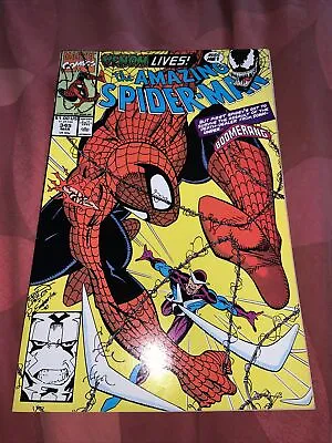 Buy THE AMAZING SPIDER-MAN #345 MAR 1991 1st  FULL APP CLETUS KASADY (CARNAGE) • 35£
