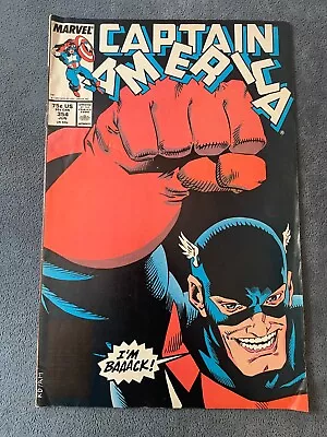 Buy Captain America #354 1989 Marvel Comic Key Issue 1st US Agent John Walker VG • 15.98£