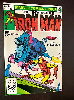 Buy IRON MAN #163 (Marvel Comics 1982) -- Bronze Age Superheroes -- NM- • 7.68£