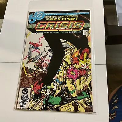 Buy Crisis On Infinite Earths #2 VF Cameo Appearance Of Anti-Monitor (DC, 1986) • 4.70£