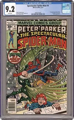 Buy Spectacular Spider-Man Peter Parker #4 CGC 9.2 1977 4408153005 • 70.36£