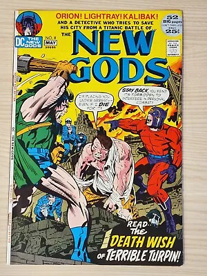 Buy New Gods  #8  -  Year '72  DC Comics - Script And Pencils By Jack Kirby • 11.92£