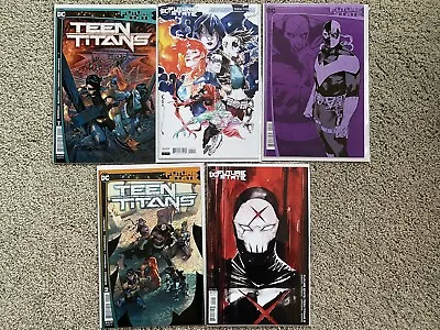 Buy Future State Teen Titans #1 & #2 Lot W/ Variants & 2nd Print Nm Dc Comics 2021 • 13.09£