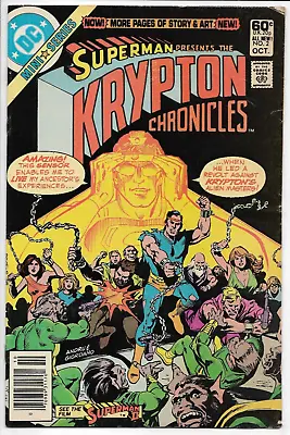 Buy Superman Presents Krypton Chronicles #2 Bridwell Swan Chiaramonte 1981 VG/FN • 4.50£