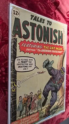 Buy Tales To Astonish #37 Nov 1962 Early Ant-man!  Silver Age Marvel!  Good • 102.12£