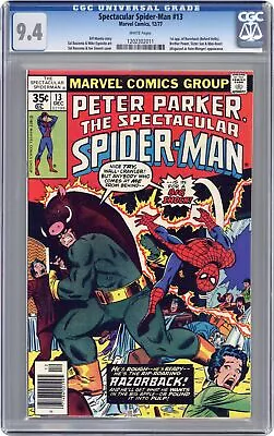 Buy Spectacular Spider-Man Peter Parker #13 CGC 9.4 1977 1202302011 • 37.58£