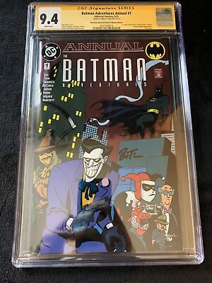 Buy Batman Adventures Annual #1 CGC 9.4 MEXICO FOIL SIGNED BY BRUCE TIMM • 87.38£